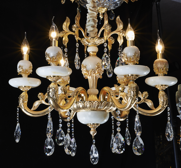 Imperial Glory Crystal Chandelier