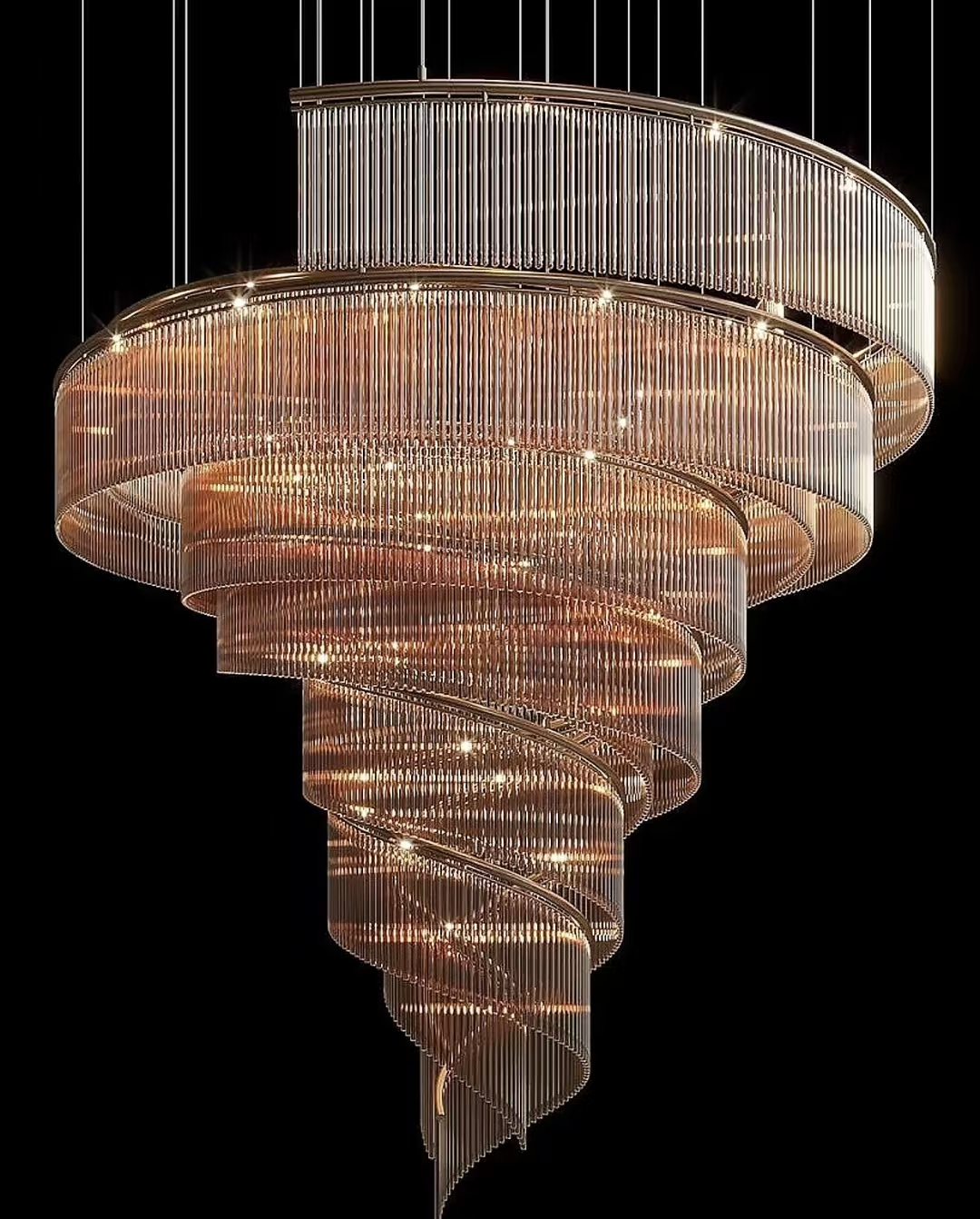 ​​NEBULA VORTEX™ Sculptural Luminaire​​