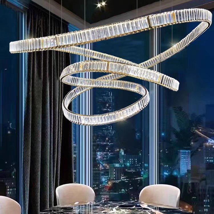 ​​HELIX NEXUS™ Sculptural Chandelier Collection​​