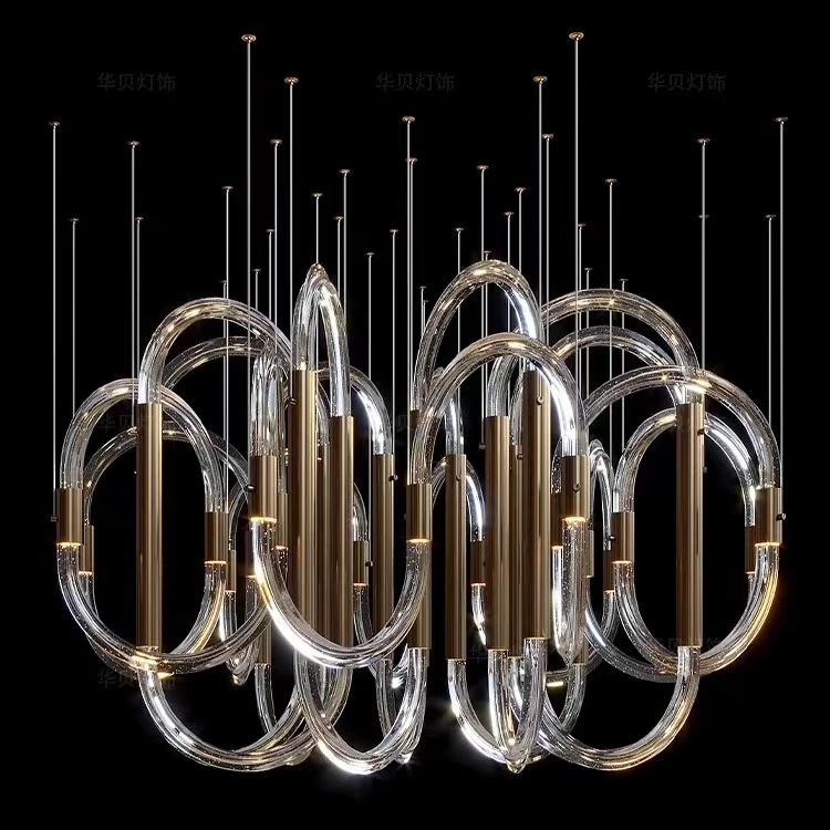 ORBIS LUMINA™ Parametric Ring Chandelier​​ - AndyLighting | Custom
