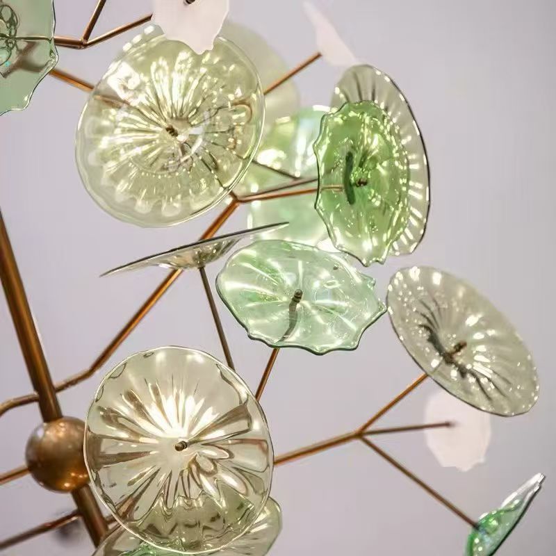 Custom Leaf Chandeliers with Nature-Inspired Designs | AndyLighting Manufacturer​