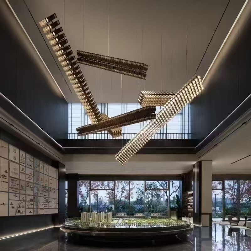 ​​Elevate Commercial Spaces with AndyLighting’s Geometric Chandelier Collection: Where Architecture Meets Illumination​​
